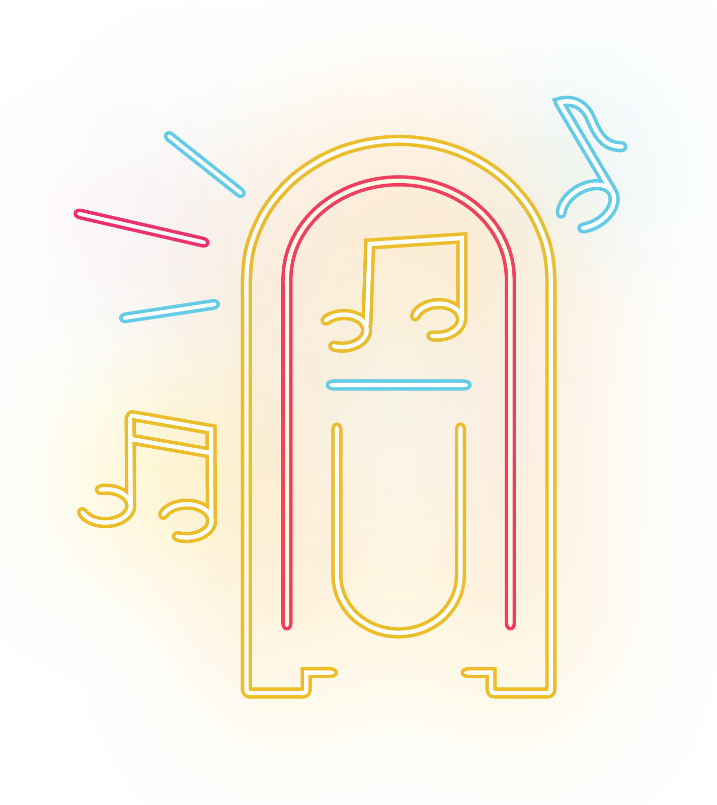 neon jukebox